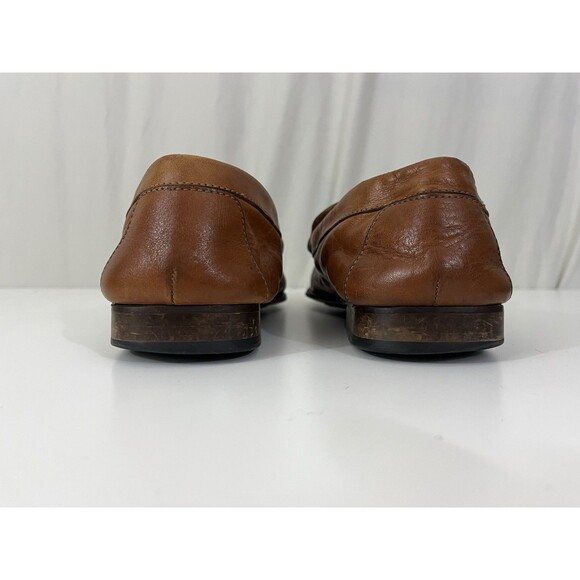 COACH Size 11 Men\'s Shoes Driving Loafers Saddle Leather Classic Brown main image 10